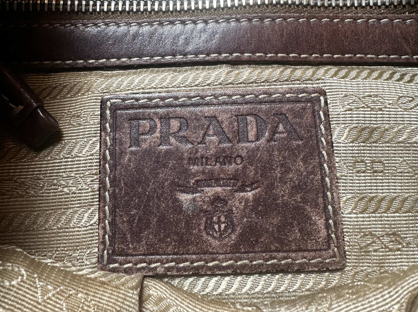 Prada Umhängetasche Leder