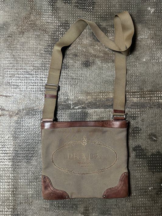 Prada Umhängetasche Leder