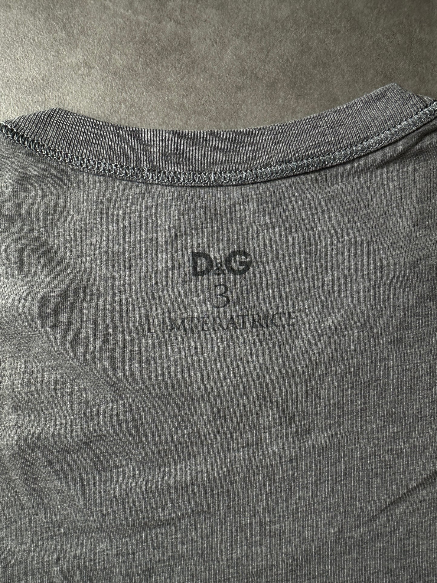 Dolce &Gabbana naomi campbell t shirt